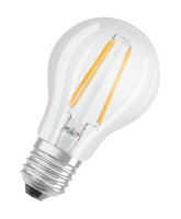 BELLALUX E27 LED Lampe 4W A40 Filament klar warmweiss wie...