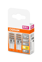 OSRAM LED Lampe PIN G9 20 1.9W G9 klar warmweiss wie 20W