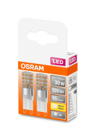 OSRAM LED Lampe PIN G9 30 2.6W G9 klar warmweiss wie 30W