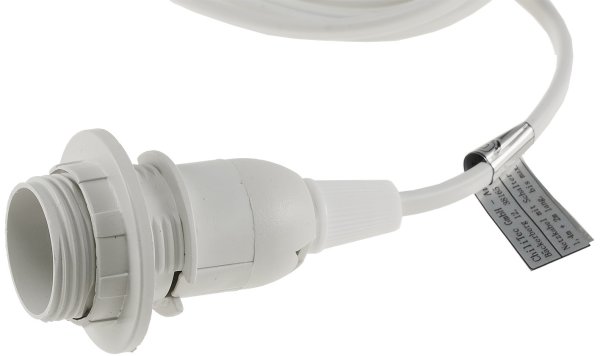 Watt & Kabel für Weihnachtsstern 5 m M. E14 Fassung und Schalter Transparent