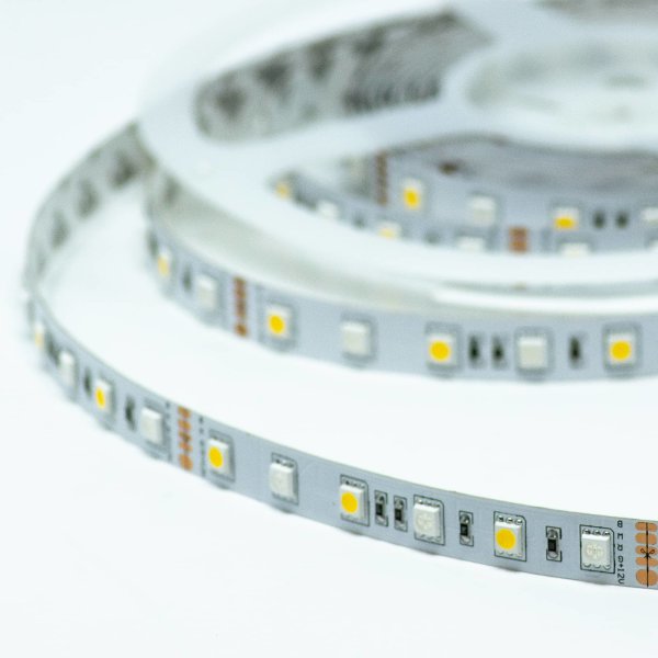 Bioledex LED Streifen 24V 19,2W/m 60LED/m RGBWW 5m Rolle Farbwechsel