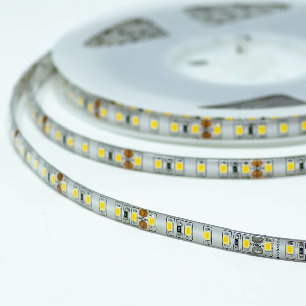 LED-Streifen, 48W, 12V, 2400lm, warmweiß, 5m, 120 LEDs/m –