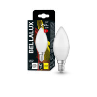 BELLALUX E14 LED Kerze 3W B25 matt warmweiss wie 25W by...
