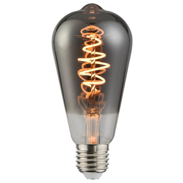 LED Nordlux E27 Deco Filament Lampe dimmbar 5W Spiral 1800K extra-war