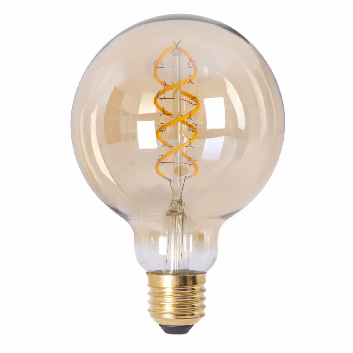 Näve 3er-Set LED Leuchtmittel Warmweiss amber DILLY 9,5x9,5cm 4,9W 41