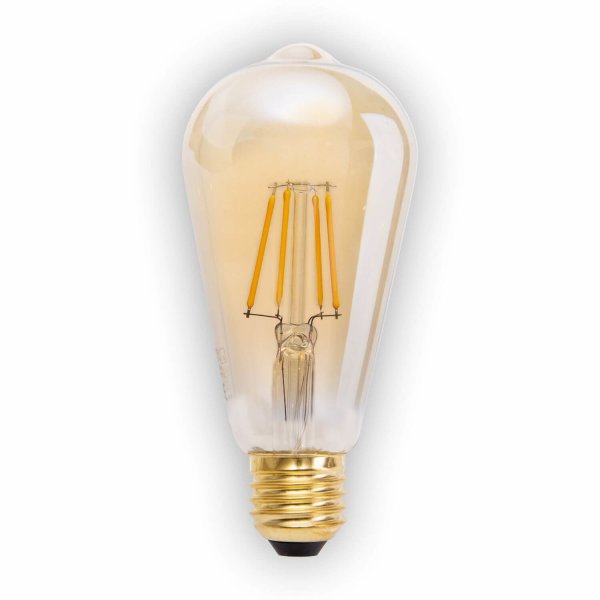 Näve E27 Leuchtmittel Warmweiss 41304 dimmbar LED amber LAMPE Ø12,5cm