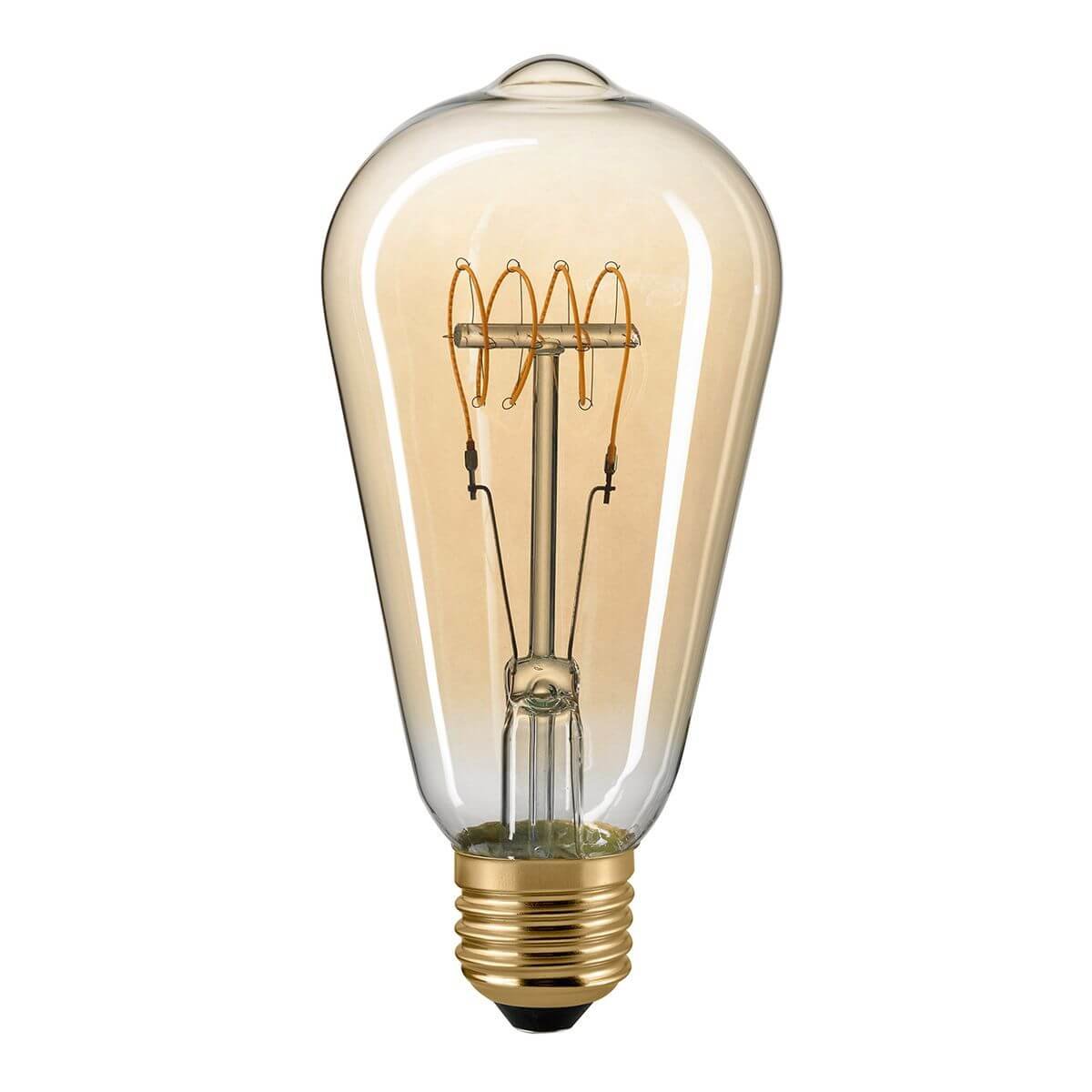 DimToWarm LED Lampe E27 - Matt - Dimmbar auf extra warmes Weiß - 8W (6 
