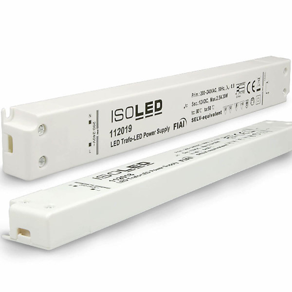 LED Trafo MiniAMP Slim 12V/DC, 0-15W, inkl. Flachstecker und 4fach Mi,  23,00 €
